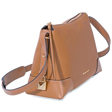 michael kors crosby pebble leather messenger shoulder bag|Michael Kors Crosby Pebble Leather Messenger Shoulder Bag.